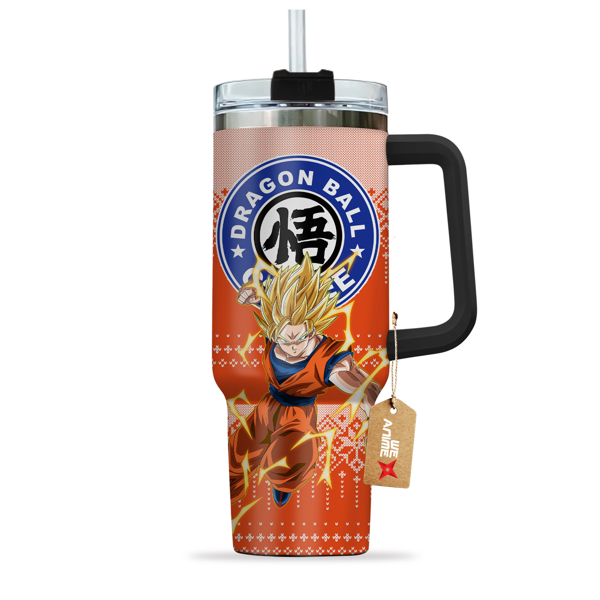 Goku Super Saiyan Dragon Ball Anime Custom Stanley Cup 40 oz 30 oz Tumbler With HandleTVC2301162 - Image 4