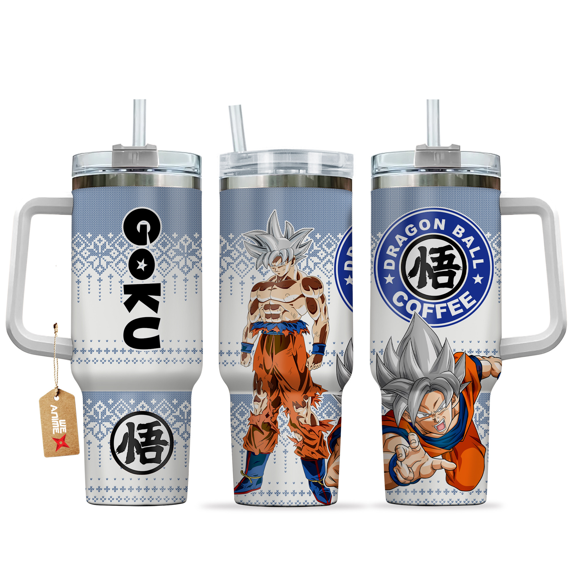 Goku Ultra Instinct Dragon Ball Anime Custom Stanley Cup 40 oz 30 oz Tumbler With HandleTVC2301161