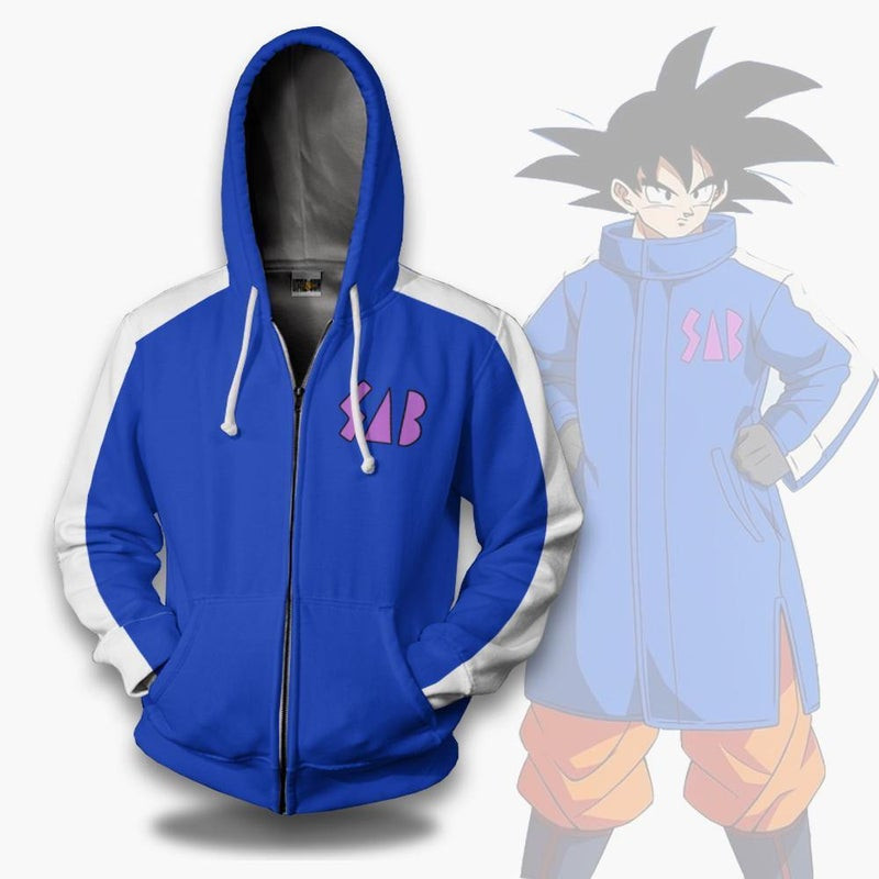 Goku Unisex Casual 3D All Over Print Hoodie, Zip Hoodie