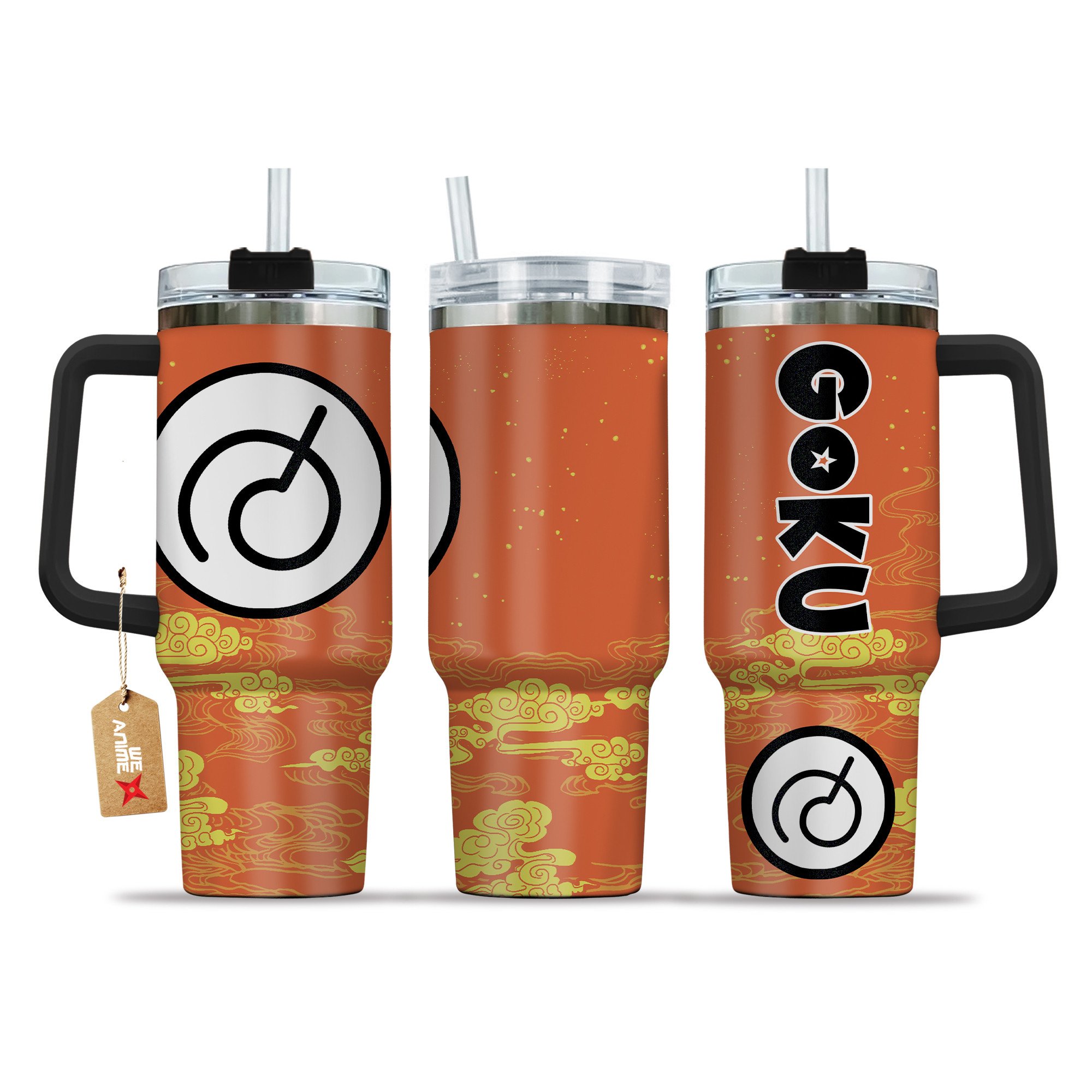Goku Whis Symbol Dragon Ball Anime Custom Stanley Cup 40 oz 30 oz Tumbler With HandleTVC2301207