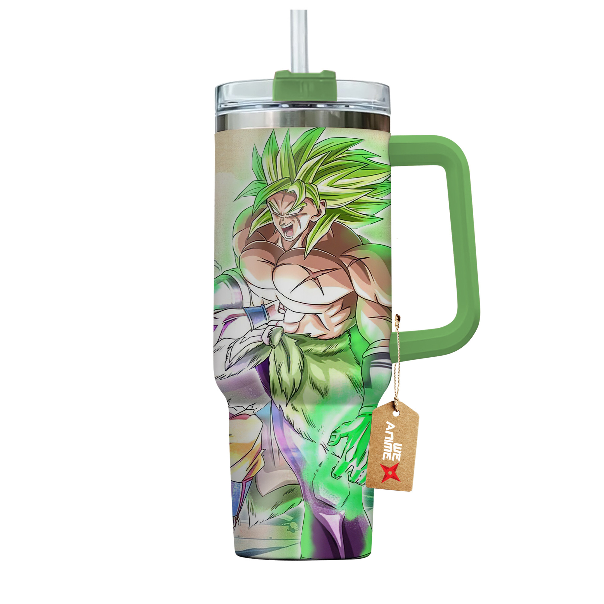 Goku x Broly Dragon Ball Anime Custom Stanley Cup 40 oz 30 oz Tumbler With HandleTVC2301147 - Image 4