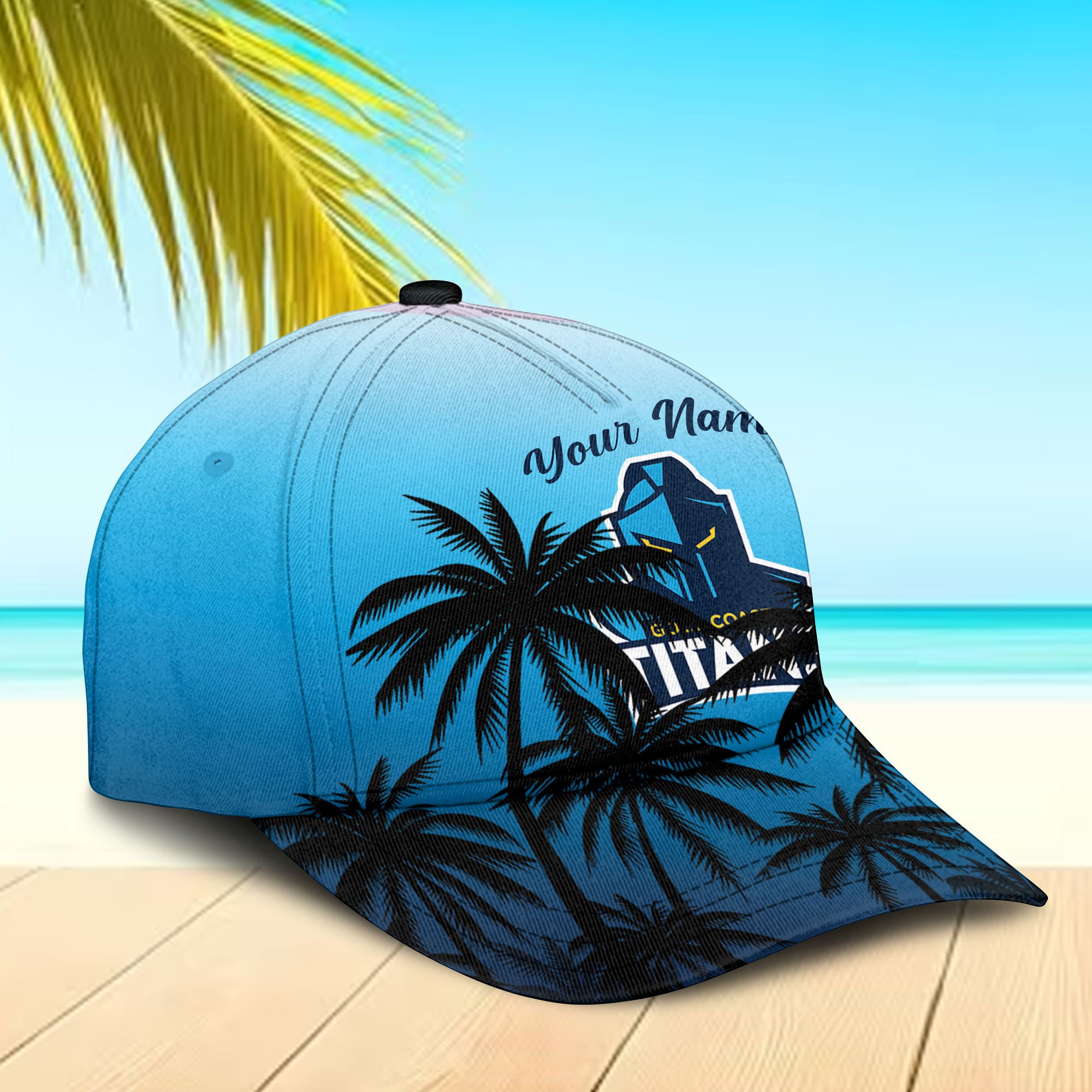 Gold Coast Titans NRL Sport Personalized Classic Cap  Trucker Hats Custom Hats Gifts For Men & Women