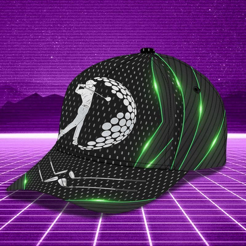 Gold Green Light Black Classic Cap Baseball Cap Trucker Hats Custom Hats Gifts For Men & Women