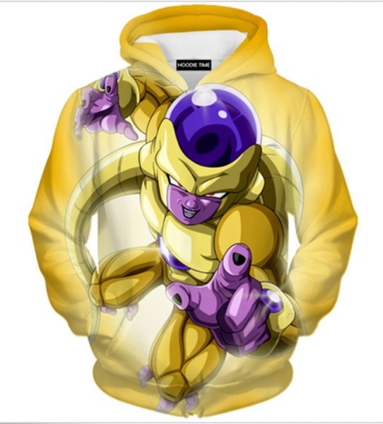 Golden Frieza 3D All Over Print Hoodie, Zip Hoodie