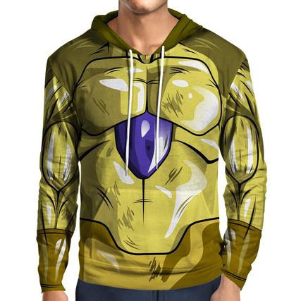 Golden Frieza 3D All Over Print Hoodie, Zip Hoodie