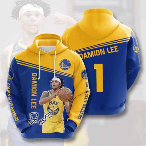 GOLDEN STATE WARRIORS Damion Lee 3D All Over Print Hoodie, Zip Hoodie