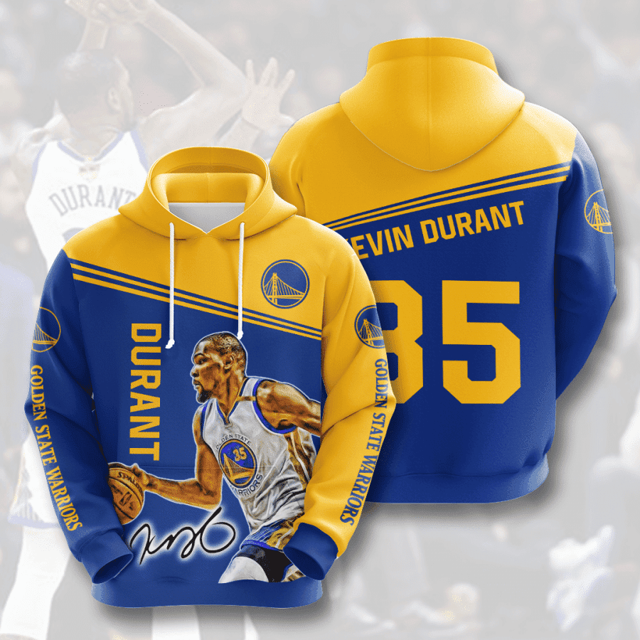 GOLDEN STATE WARRIORS Kevin Durant 3D All Over Print Hoodie, Zip Hoodie