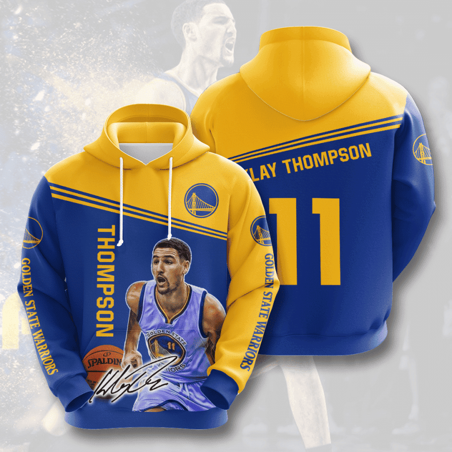 GOLDEN STATE WARRIORS Klay Thompson 3D All Over Print Hoodie, Zip Hoodie