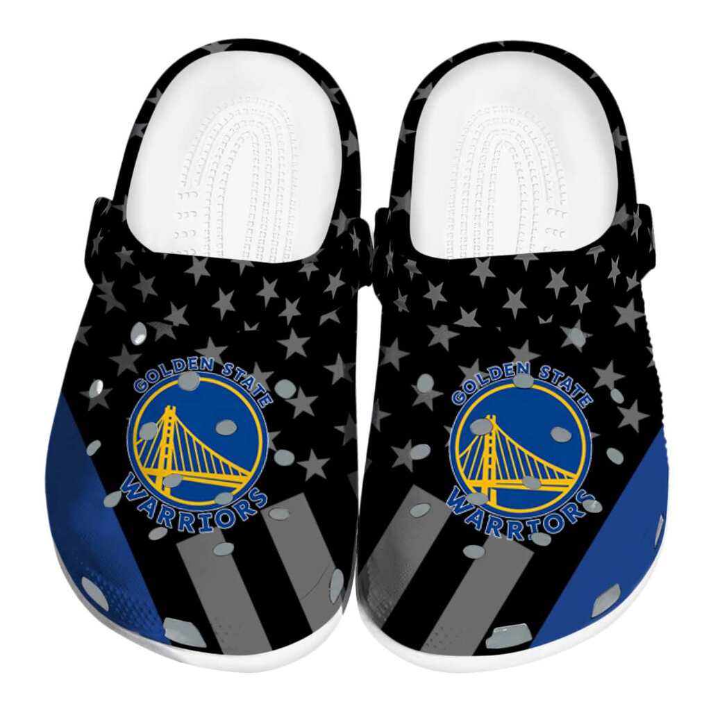 Golden State Warriors Stellar Stripes Theme ClogTVC1801921