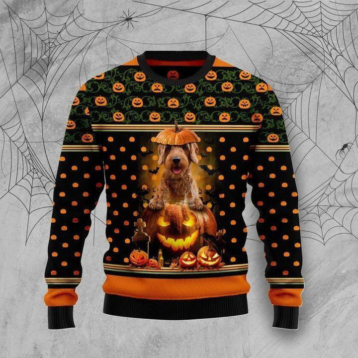 Goldendoodle Ugly Christmas Sweater Adult 3D Funny Matching for family
