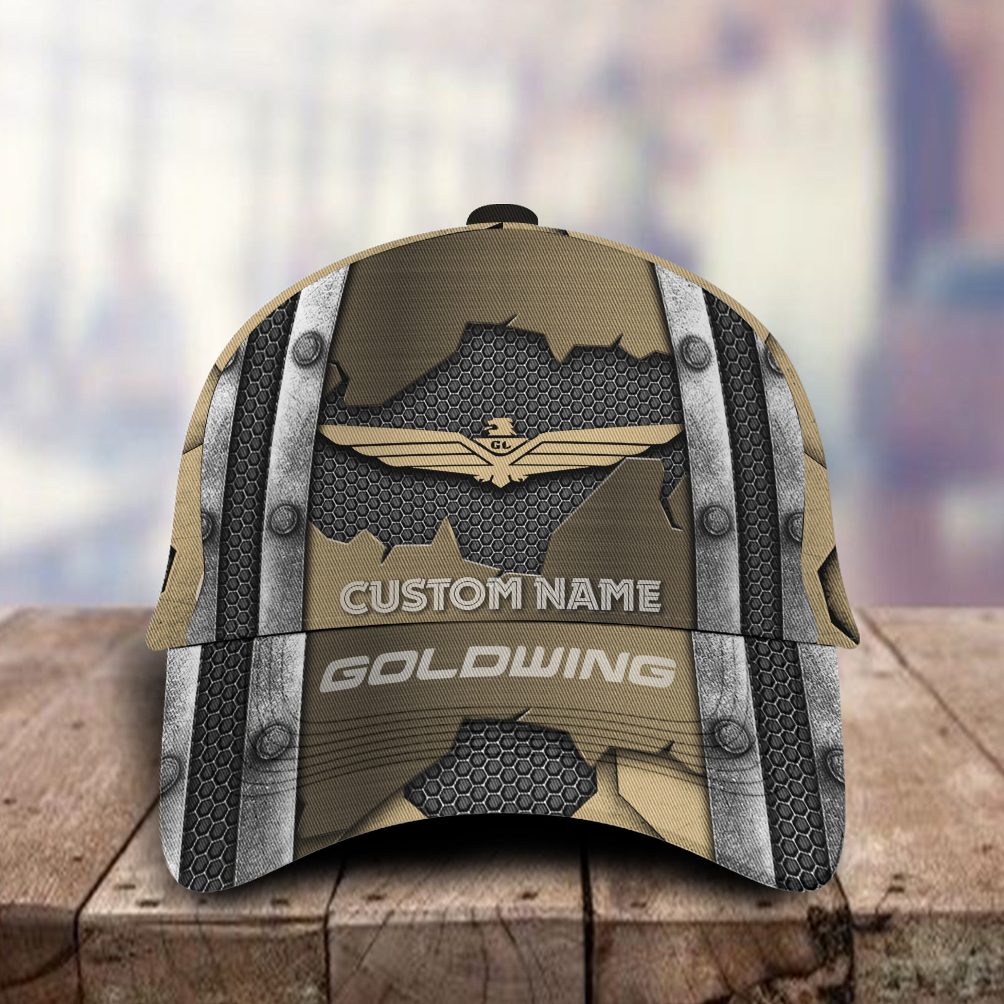 Goldwing 3D Classic Cap Custom Hat Logo Name Trucker Hats Custom Hats Gifts For Men & Women