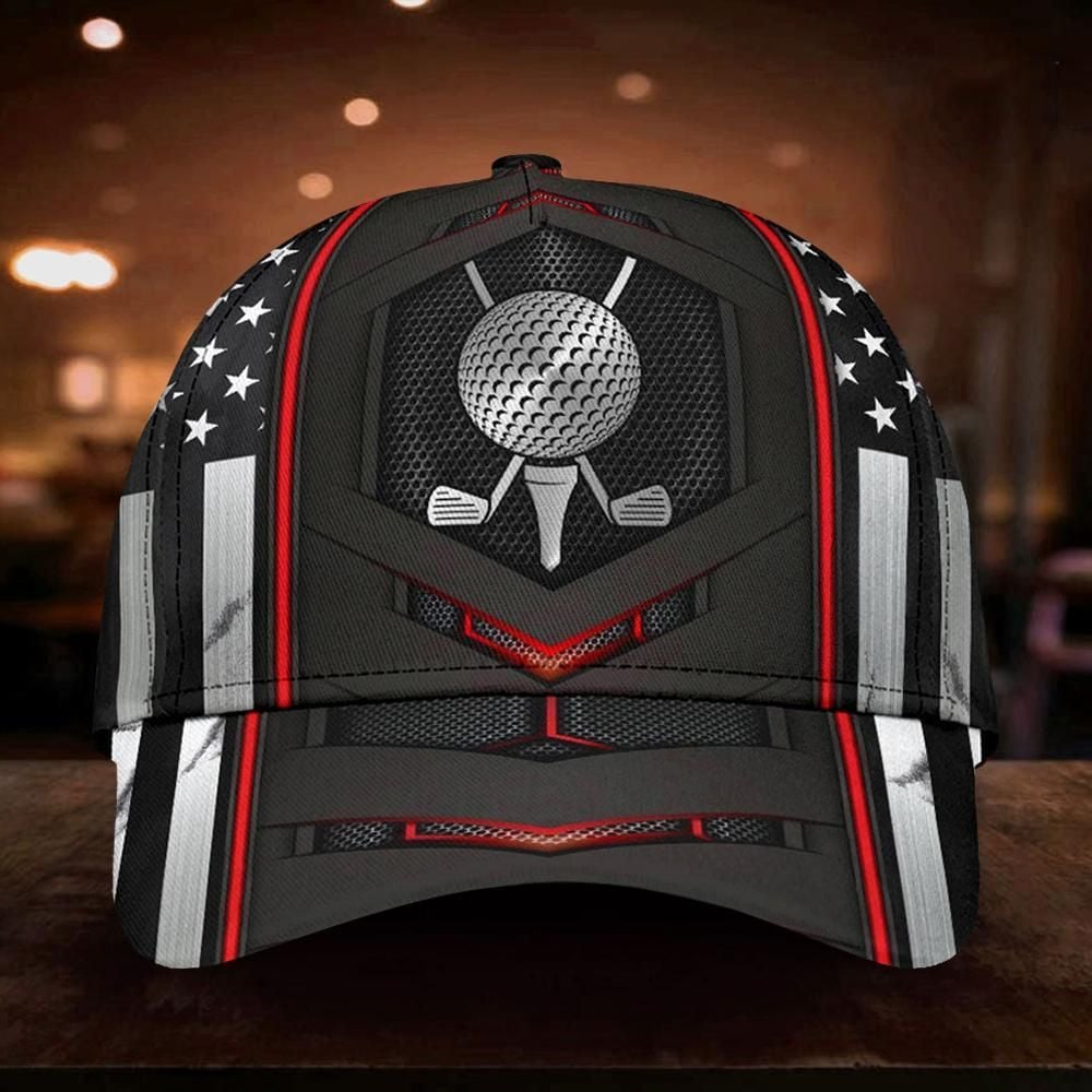 Golf American Flag Hat Best Unique Golf Themed Fathers Day Gift 2021 Ideas Trucker Hats Custom Hats Gifts For Men & Women