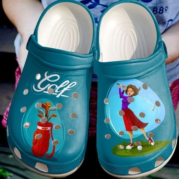 Golf Lady clog Shoes