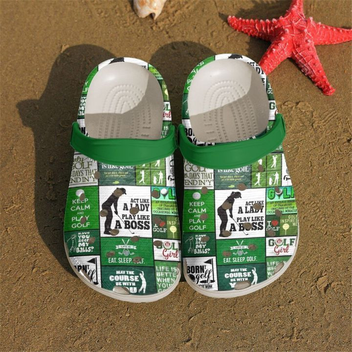 Golf Lover Classic Clogs Shoes