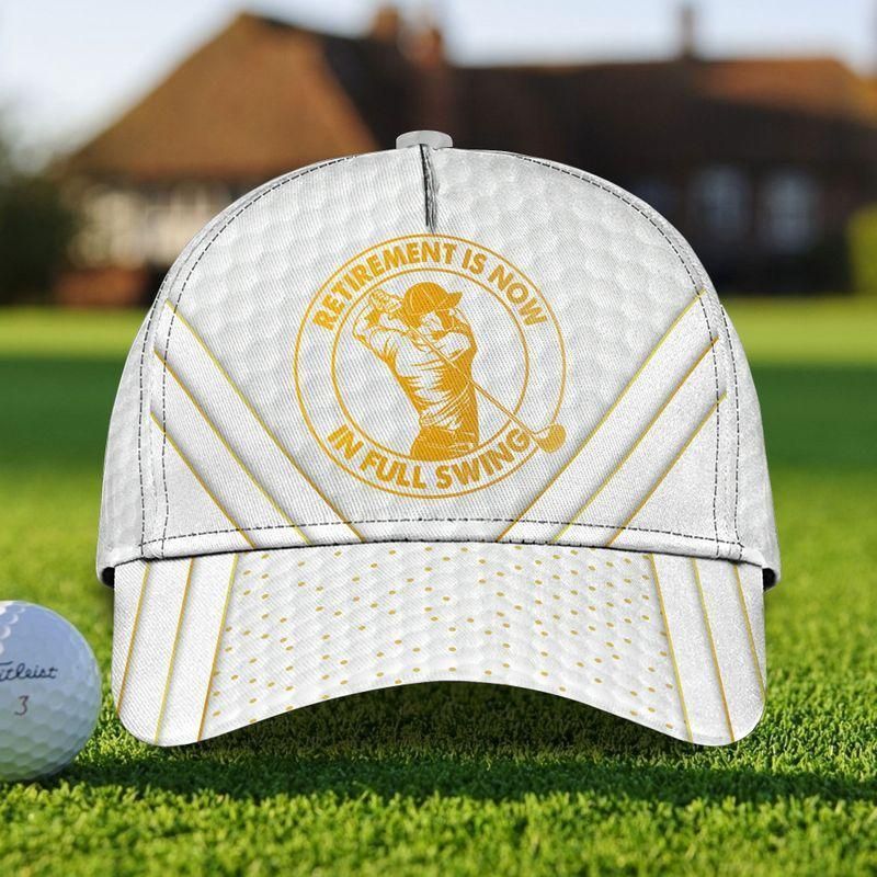 Golf Retirement Classic Cap Baseball Cap Gift For Golfer Trucker Hats Custom Hats Gifts For Men & Women