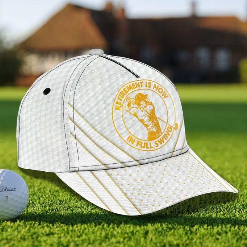 Golf Retirement Classic Cap Baseball Cap Gift For Golfer Trucker Hats Custom Hats Gifts For Men & Women