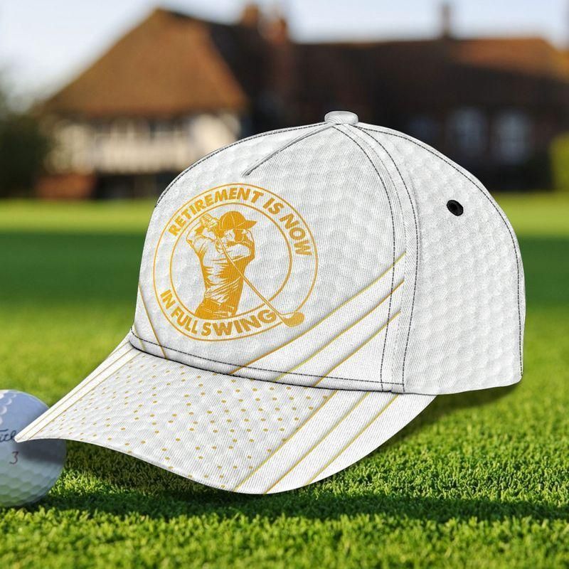 Golf Retirement Classic Cap Baseball Cap Gift For Golfer Trucker Hats Custom Hats Gifts For Men & Women