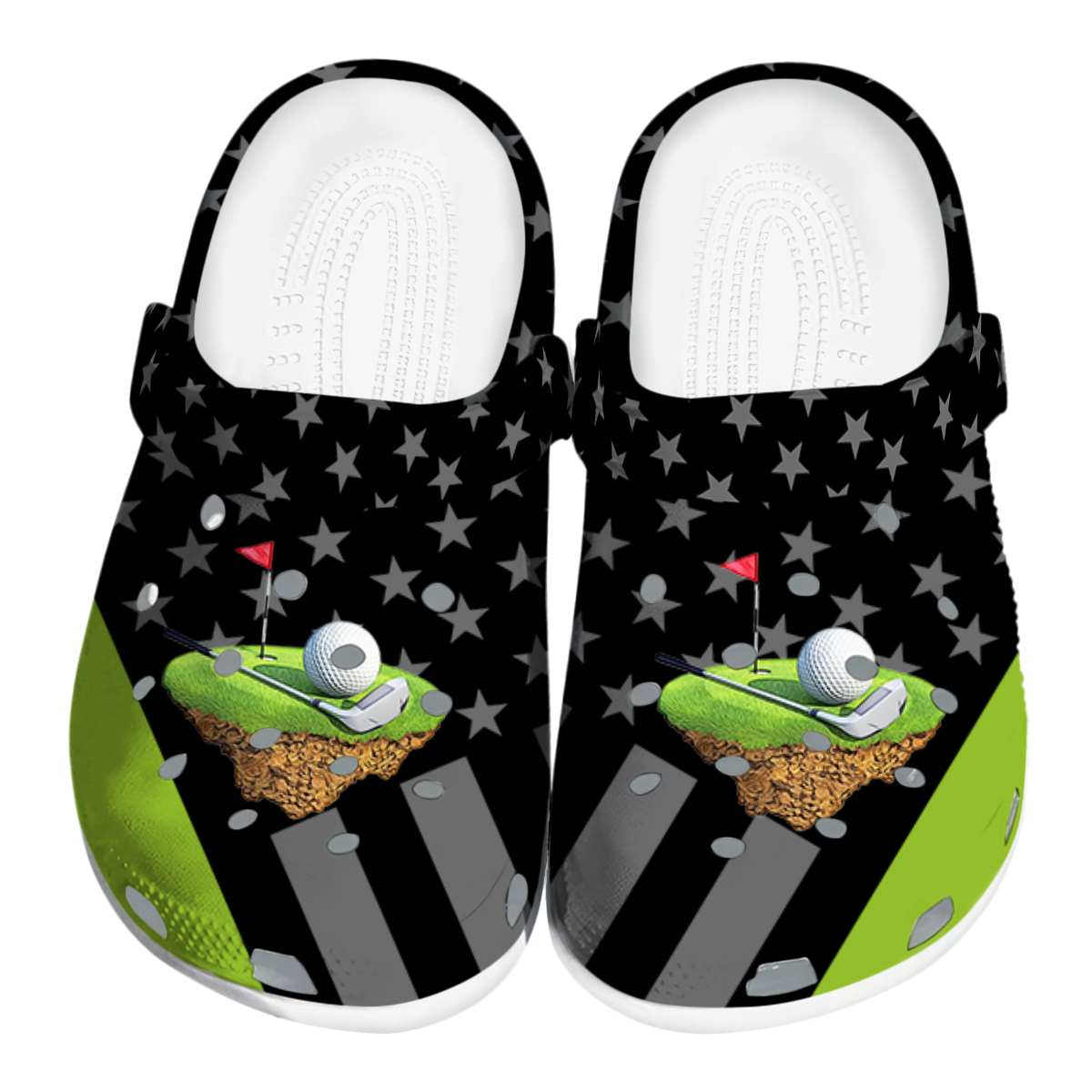 Golf Sport Crocs Crocband Clogs Shoes Comfortable For Men Women and Kids