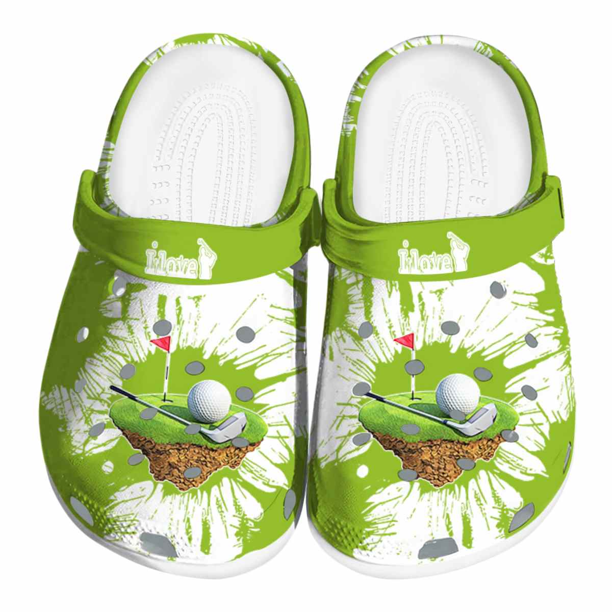 Golf Sport Crocs Crocband Clogs Shoes Comfortable For Men Women and Kids