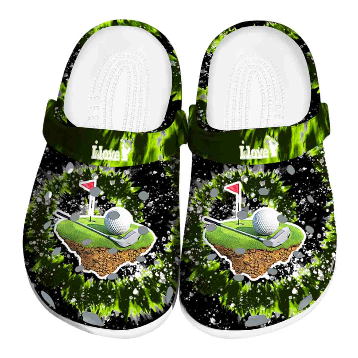 Golf Sport Crocs Crocband Clogs Shoes Comfortable For Men Women and Kids
