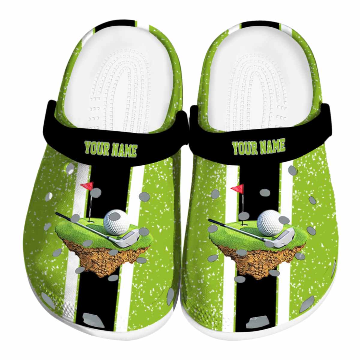 Golf Sport Crocs Crocband Clogs Shoes Comfortable For Men Women and Kids