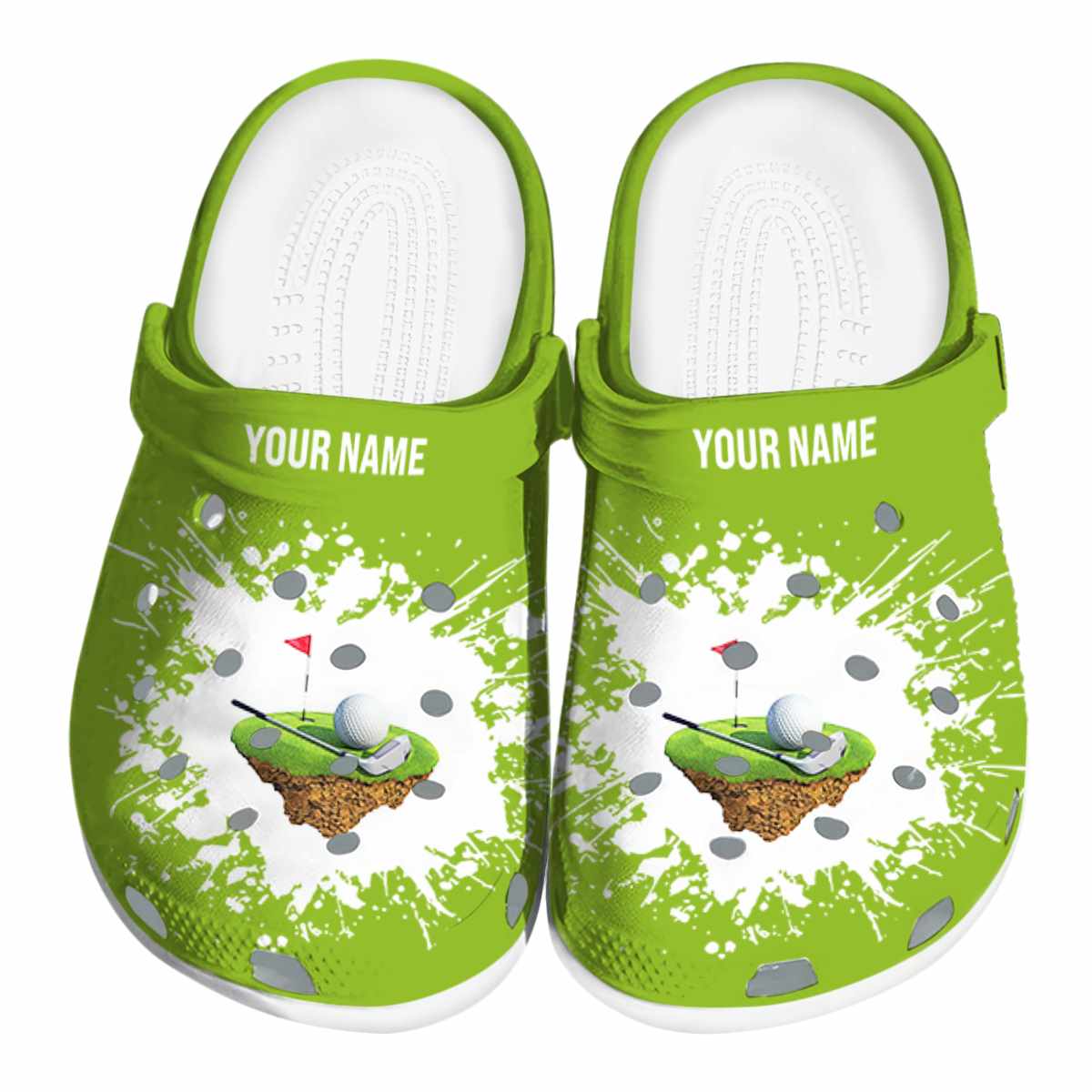 Golf Sport Crocs Crocband Clogs Shoes Comfortable For Men Women and Kids