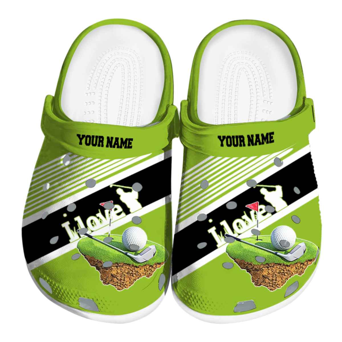 Golf Sport Crocs Crocband Clogs Shoes Comfortable For Men Women and Kids