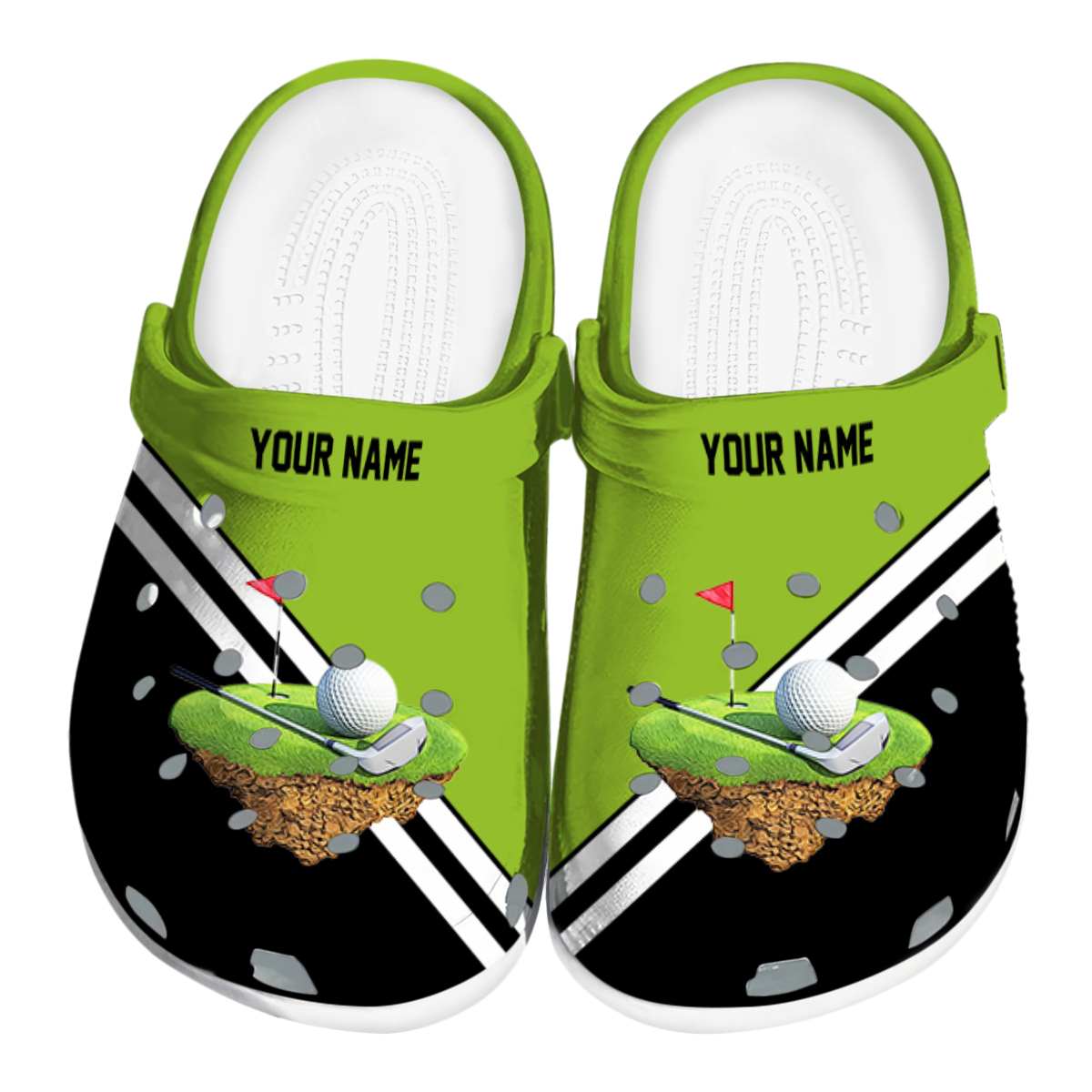 Golf Sport Crocs Crocband Clogs Shoes Comfortable For Men Women and Kids