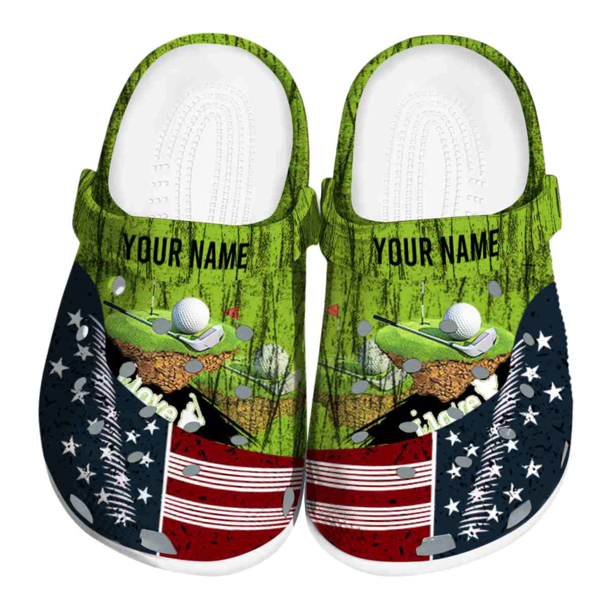 Golf Sport Crocs Crocband Clogs Shoes Comfortable For Men Women and Kids