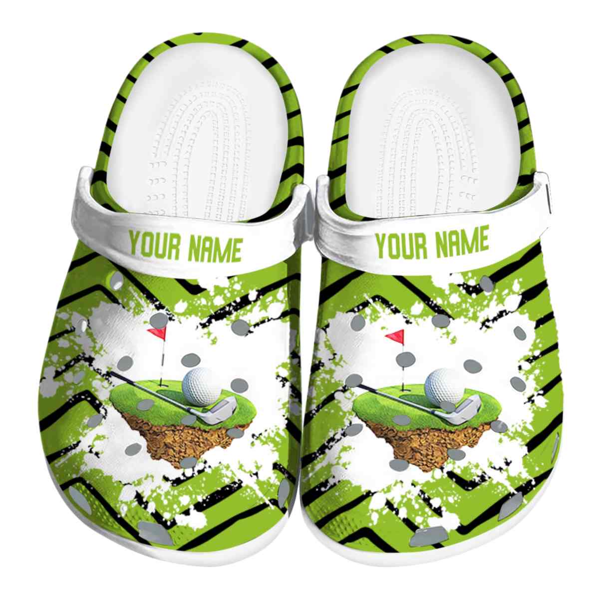 Golf Sport Crocs Crocband Clogs Shoes Comfortable For Men Women and Kids