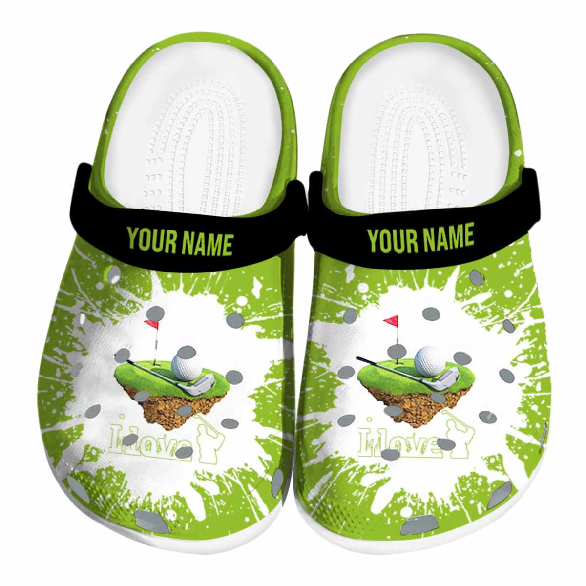 Golf Sport Crocs Crocband Clogs Shoes Comfortable For Men Women and Kids