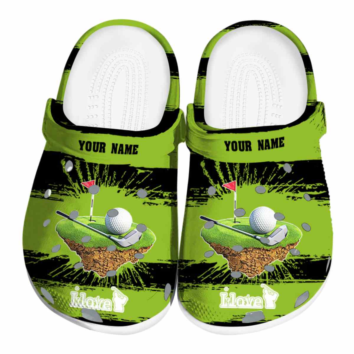 Golf Sport Crocs Crocband Clogs Shoes Comfortable For Men Women and Kids