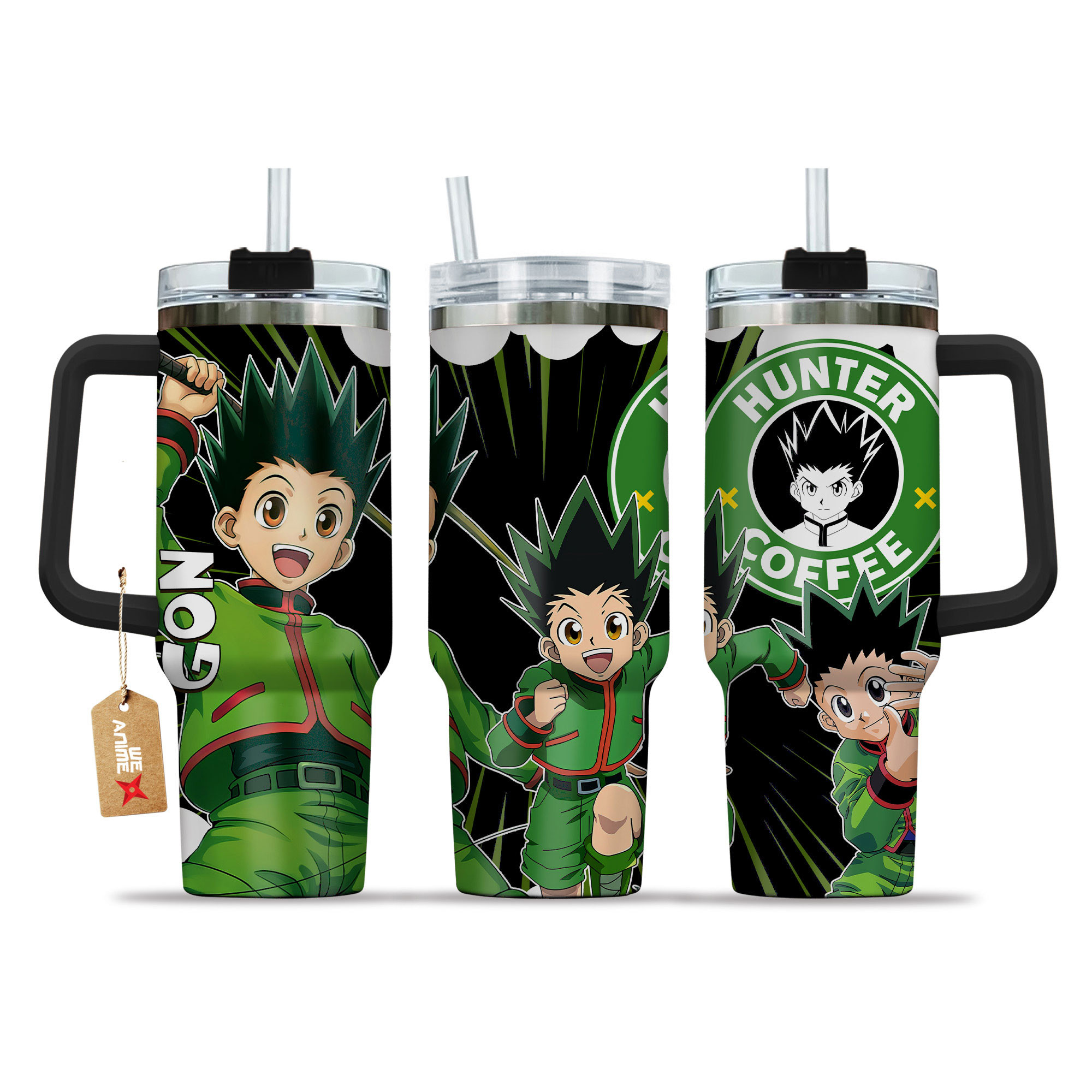 Gon Freecss Hunter x Hunter Anime Custom Stanley Cup 40 oz 30 oz Tumbler With HandleTVC2301153
