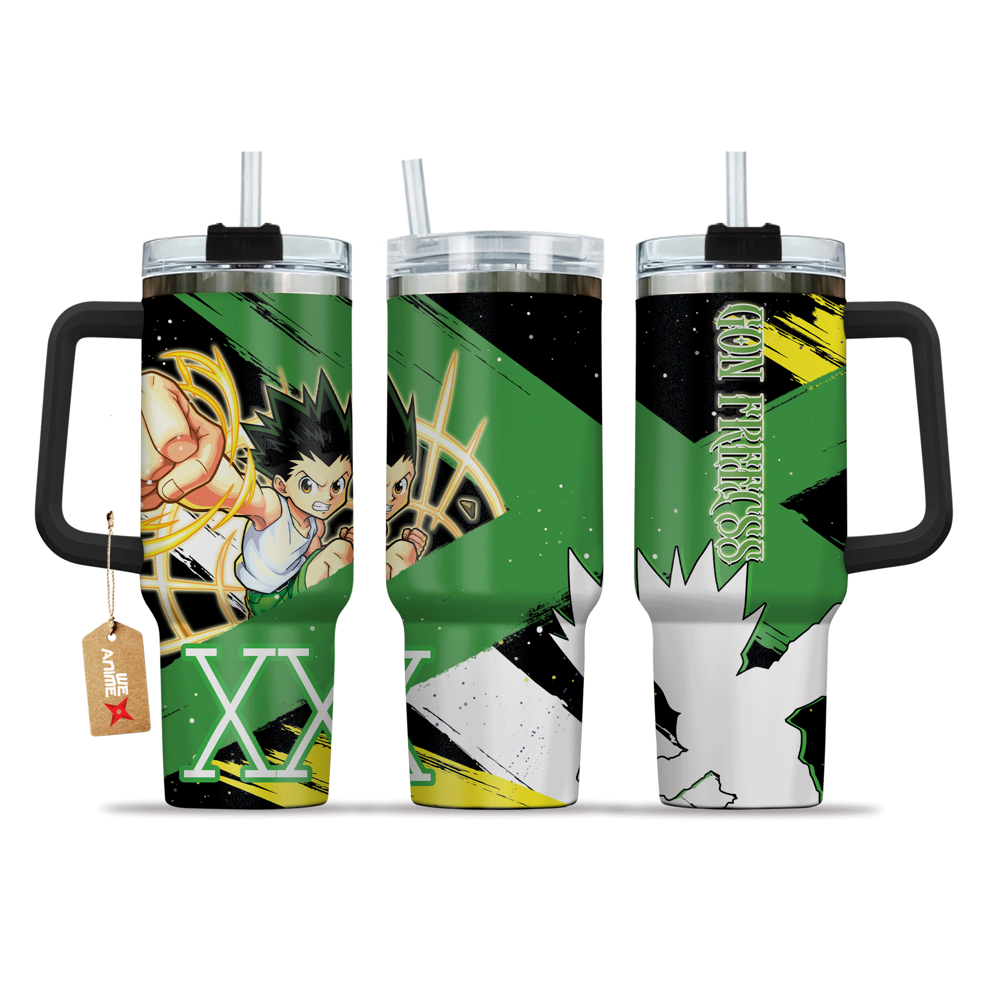 Gon Freecss Hunter x Hunter Anime Custom Stanley Cup 40 oz 30 oz Tumbler With HandleTVC2301210
