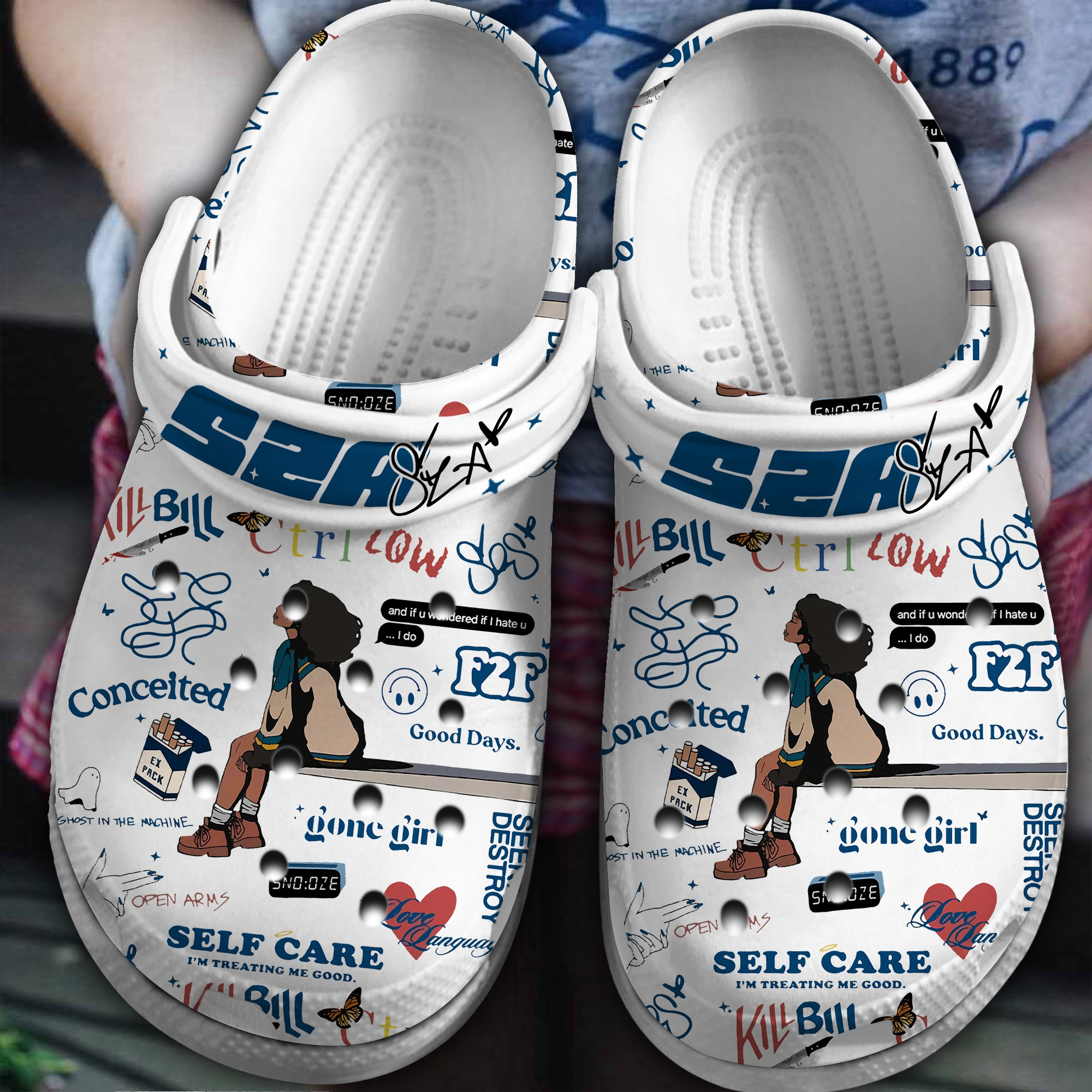 Gone Girl Movie Crocs Crocband Clogs Shoes Comfortable For Men Women and Kids