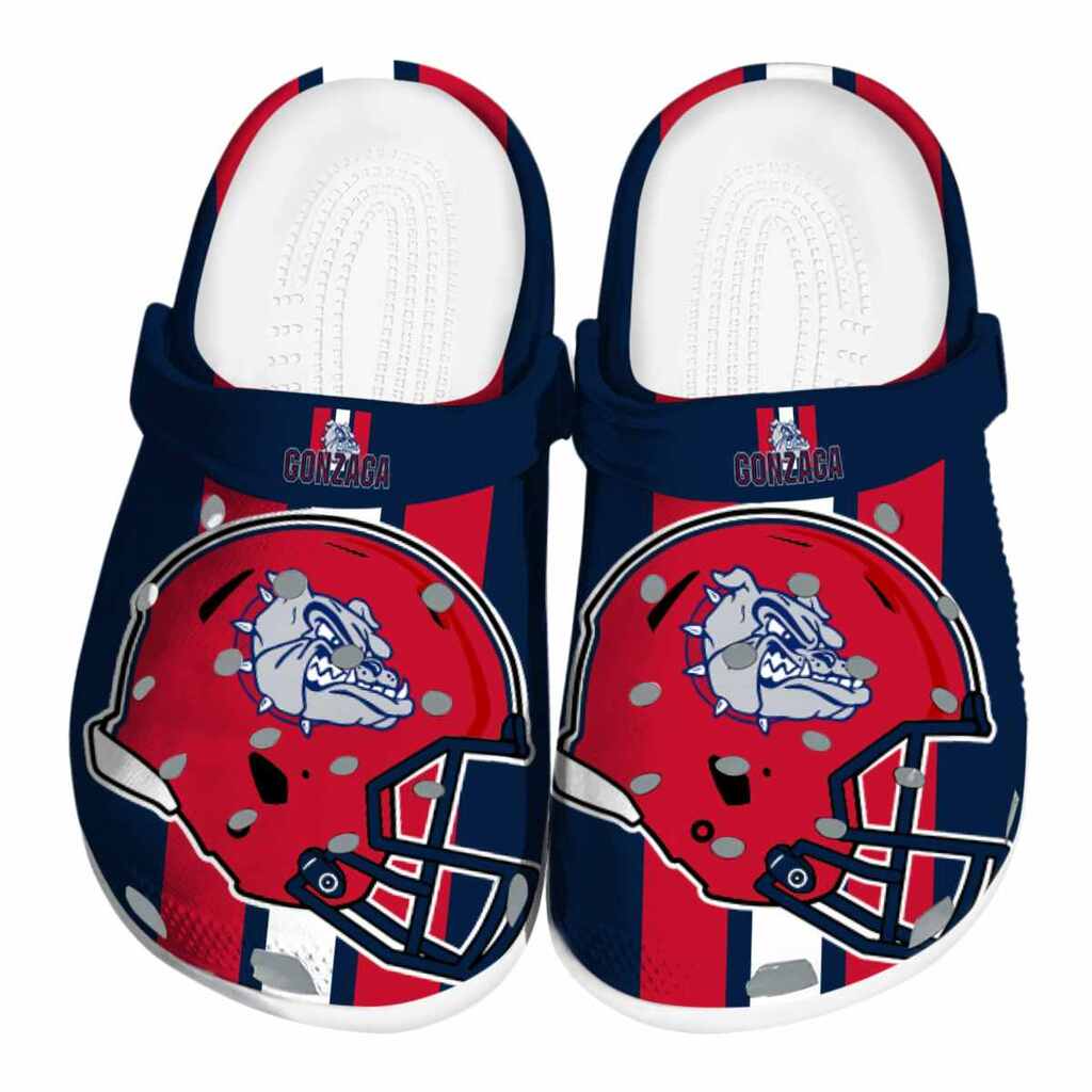 Gonzaga Bulldogs Helmet Stripes ClogTVC1801781