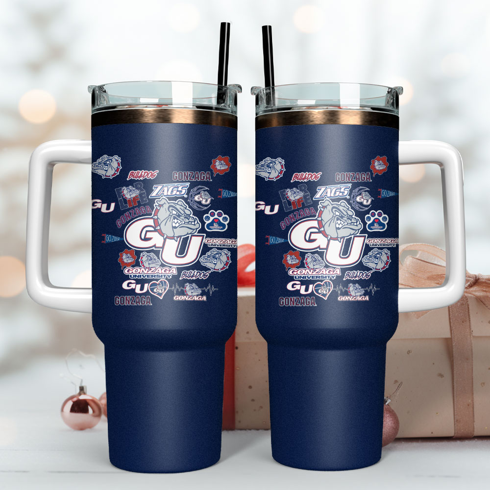 Gonzaga Bulldogs NCAA Sport Custom Stanley Cup 40 oz 30 oz Tumbler With HandleTVC2301335