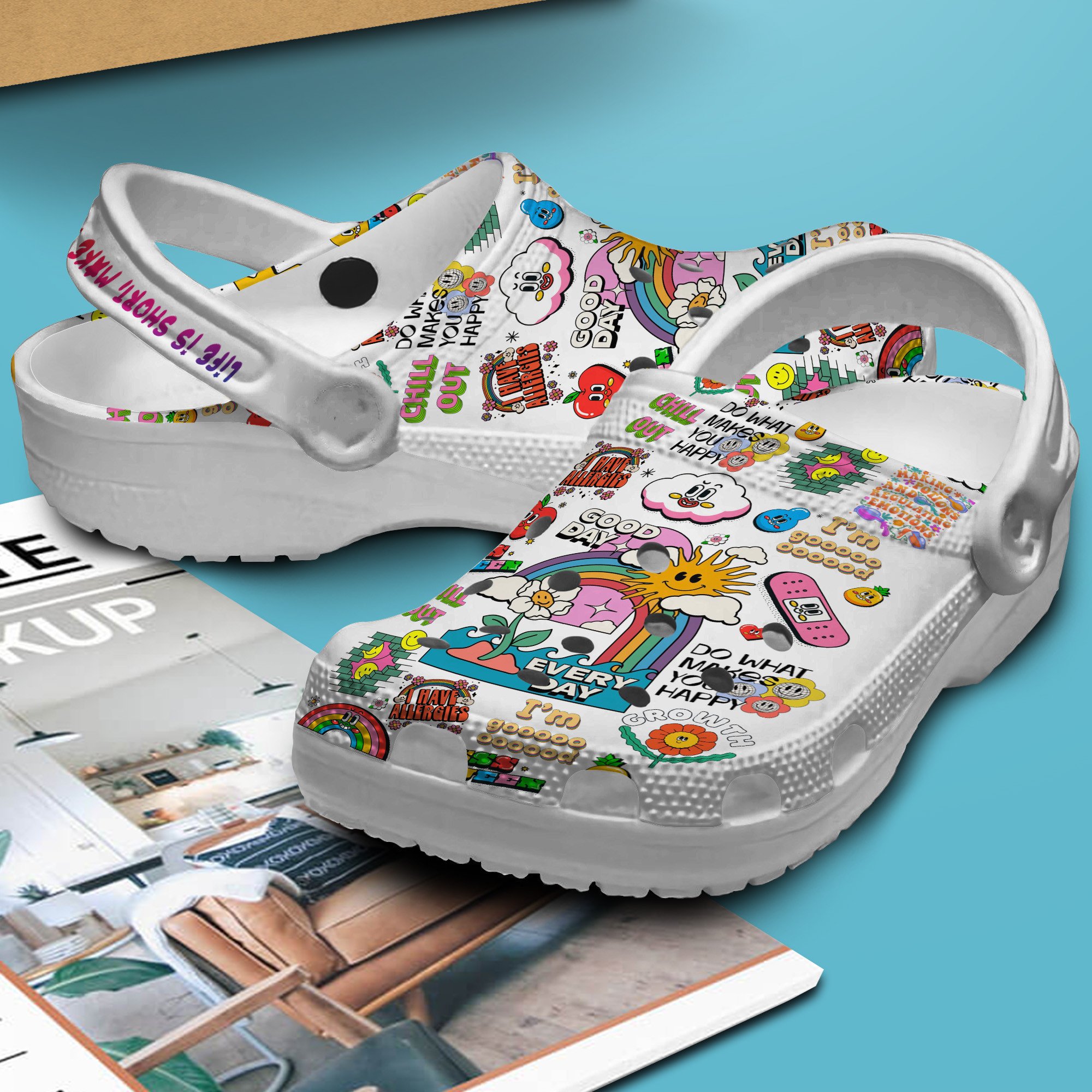 Good Day LifeCrocs Crocband Clogs Shoes Comfortable For Men Women and Kids - Image 3