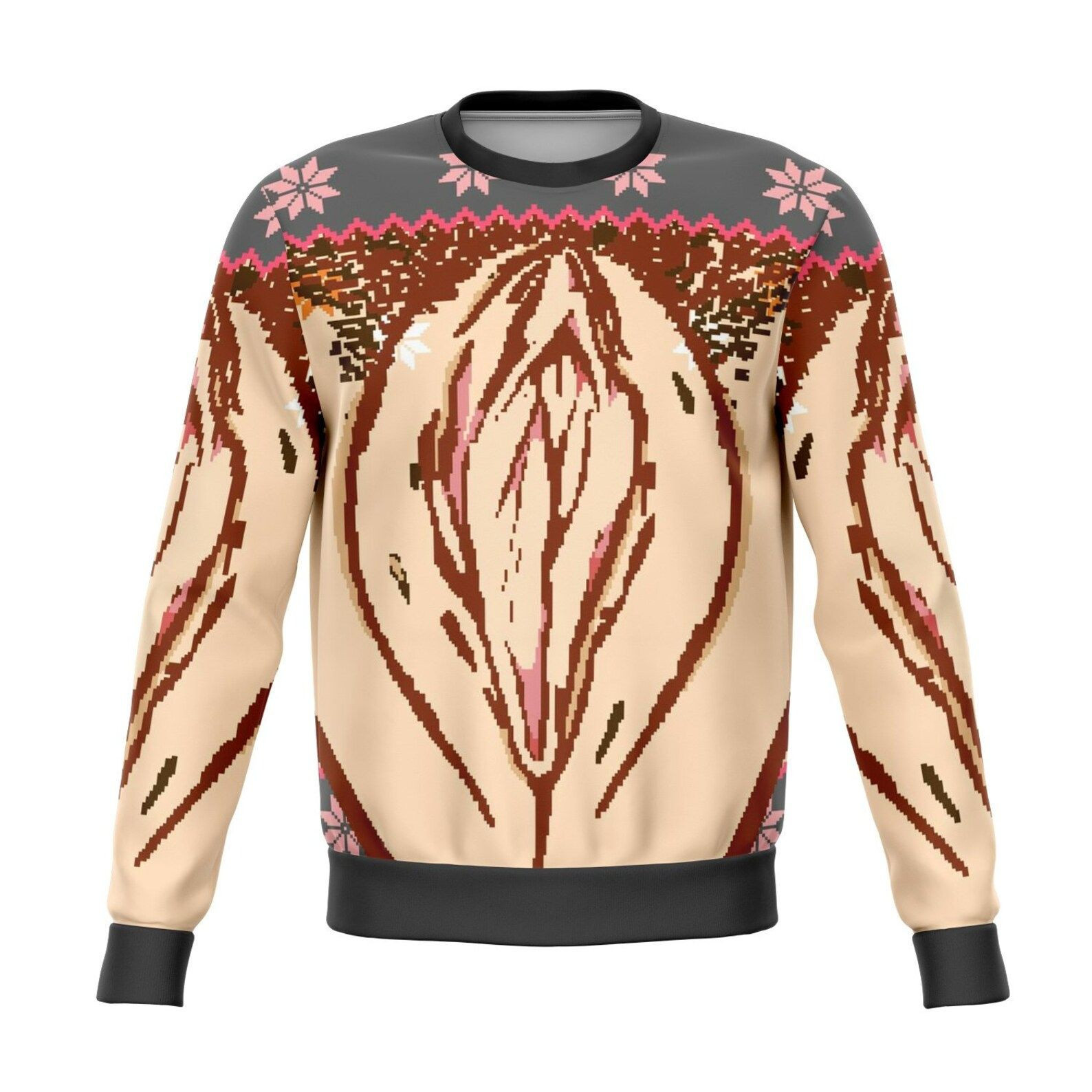 Good Pu**Y Ugly Christmas Sweater Adult 3D Funny Matching for family
