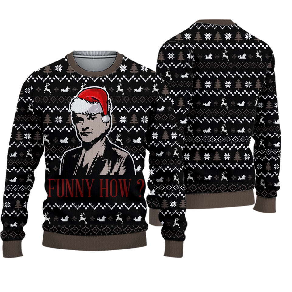 Goodfellas Funny How Ugly Christmas Sweatshirt