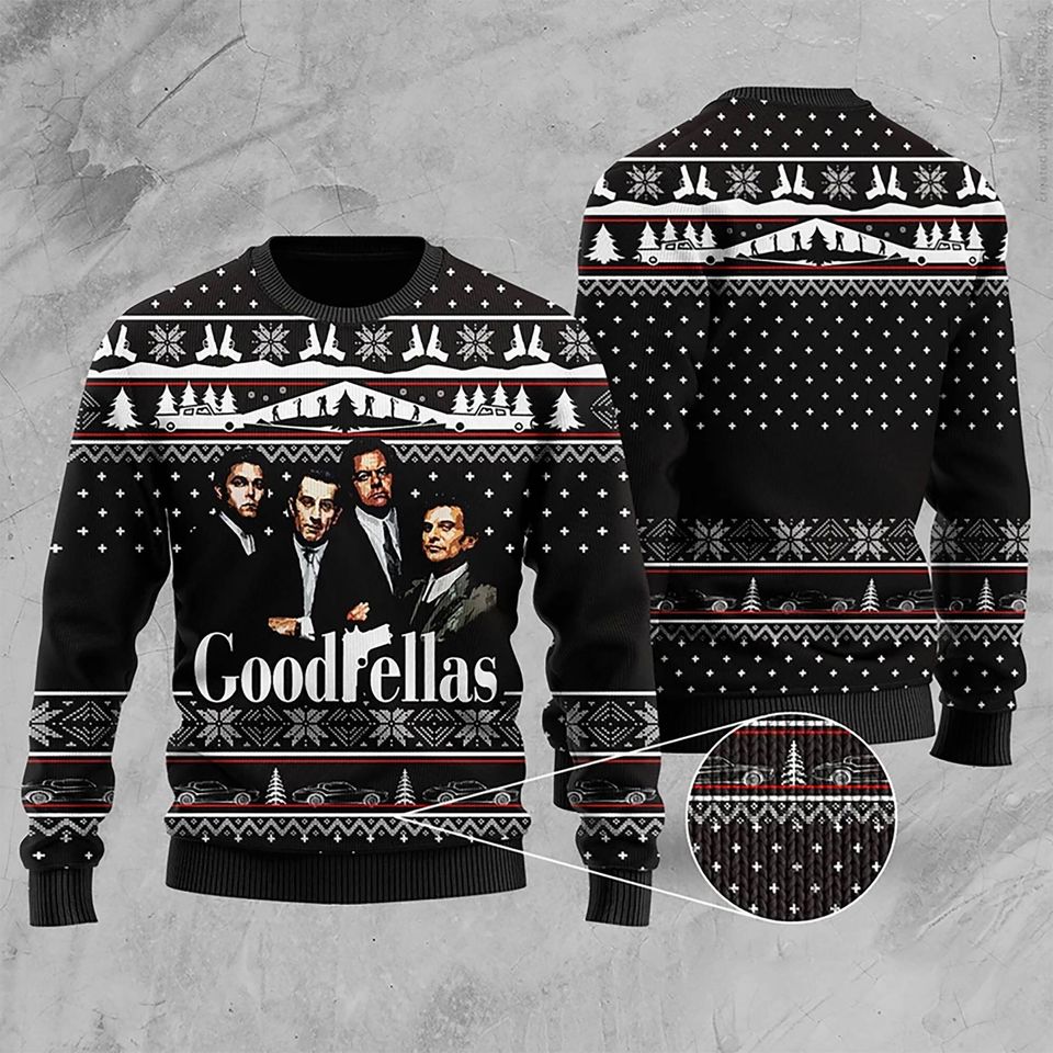 Goodfellas Ugly Sweater, Goodfellas Ugly Christmas Sweatshirt
