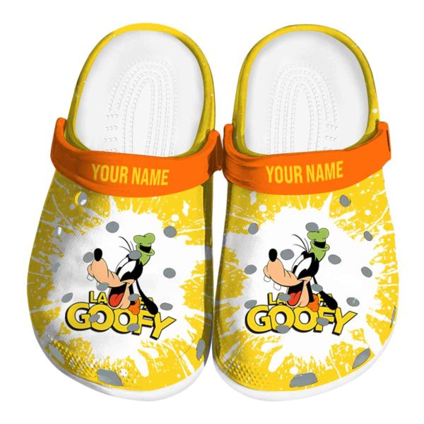 Goofy Cartoon Crocs Crocband Clogs Shoes Comfortable For Men Women and Kids