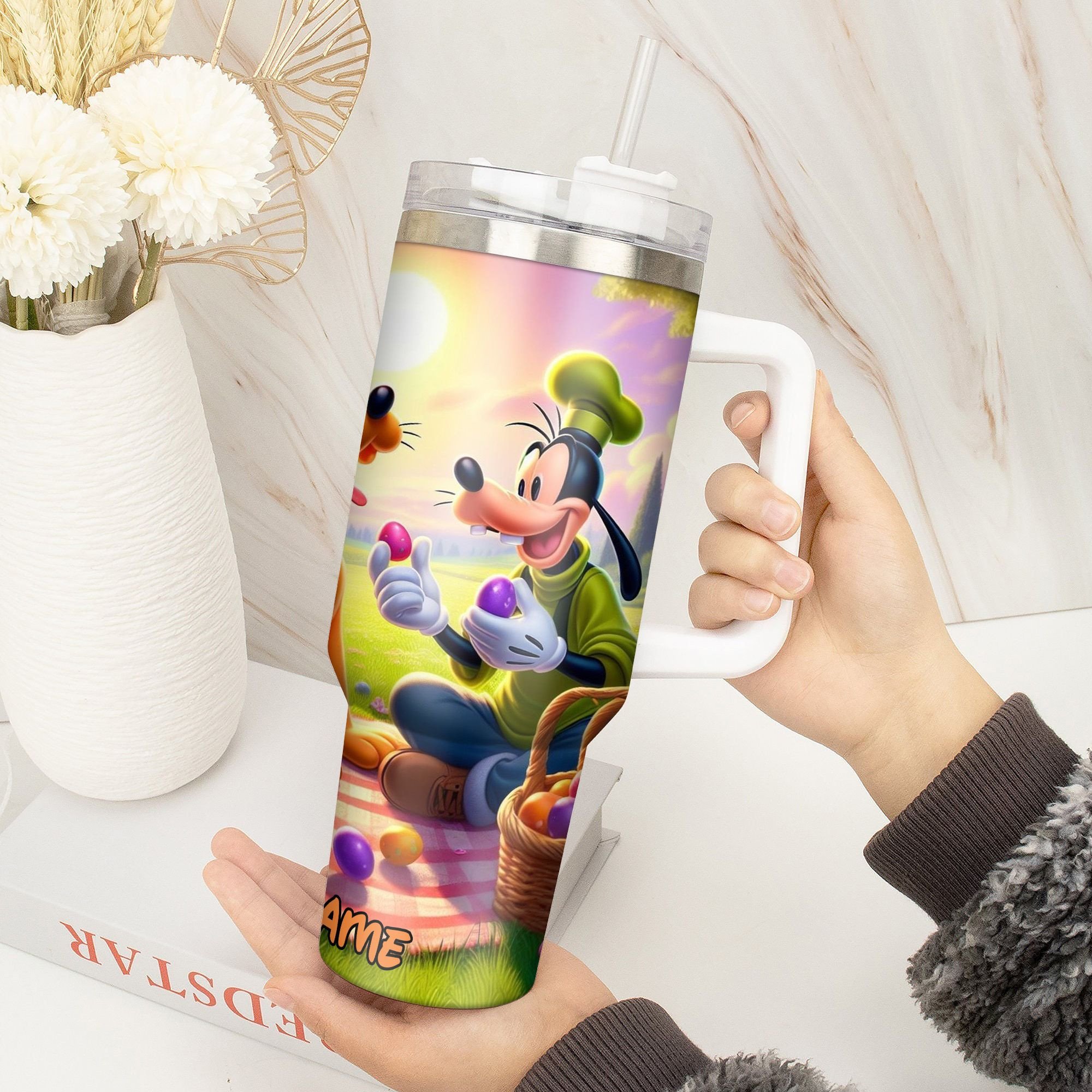 Goofy Cartoon Custom Stanley Cup 40 oz 30 oz Tumbler With HandleTVC2301358