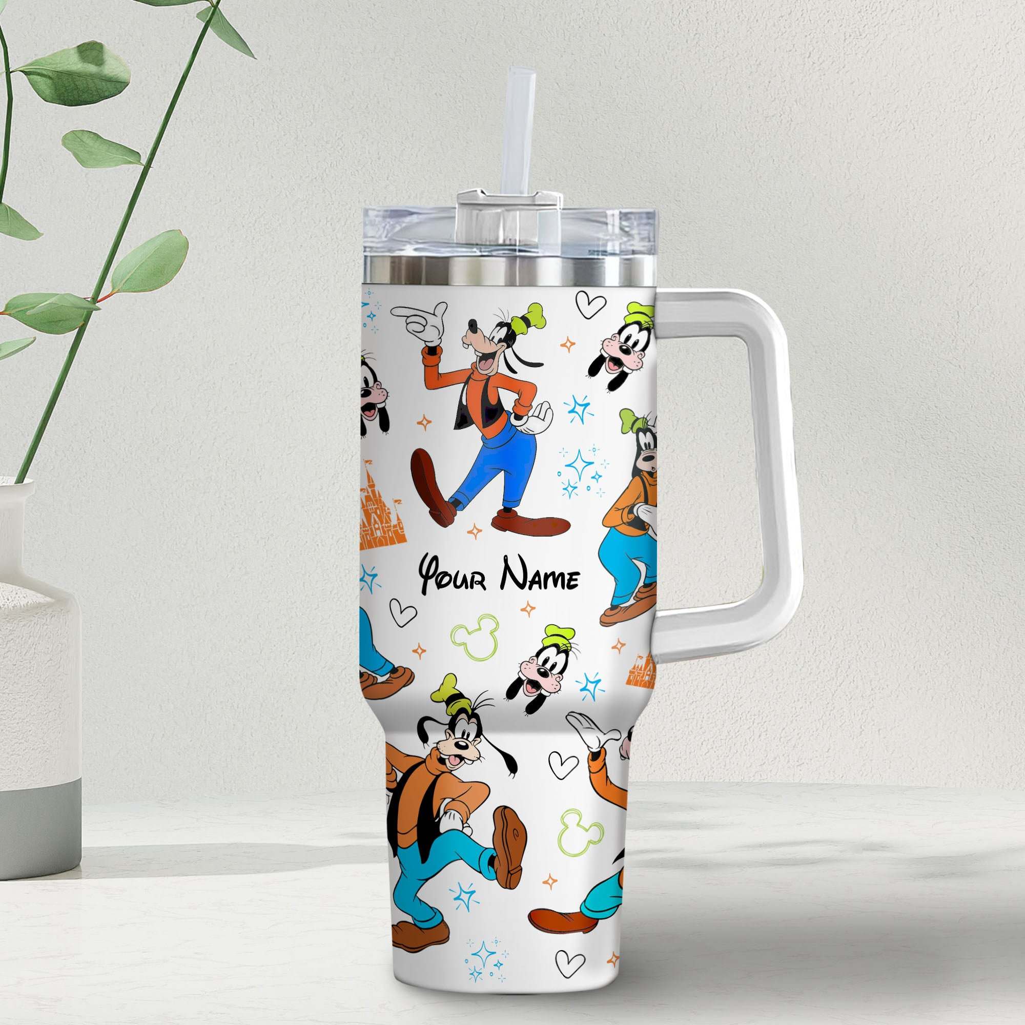 Goofy Disney Cartoon Custom Stanley Cup 40 oz 30 oz Tumbler With HandleTVC2301975