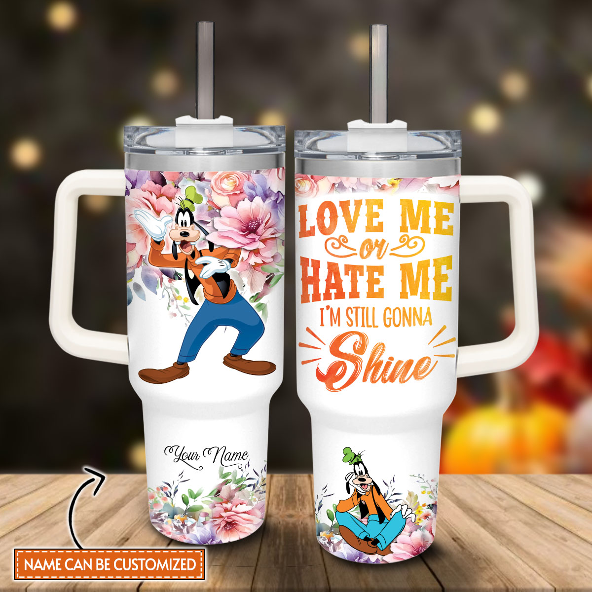 Goofy Mickey Mouse And Friends Cartoon Custom Stanley Cup 40 oz 30 oz Tumbler With HandleTVC2301812
