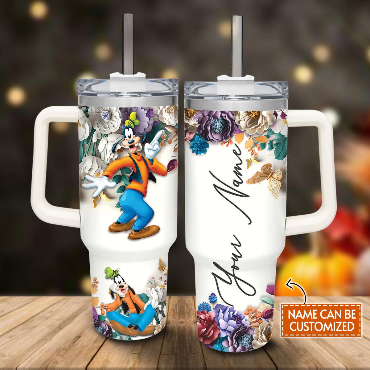 Goofy Mickey Mouse And Friends Cartoon Custom Stanley Cup 40 oz 30 oz Tumbler With HandleTVC2301814
