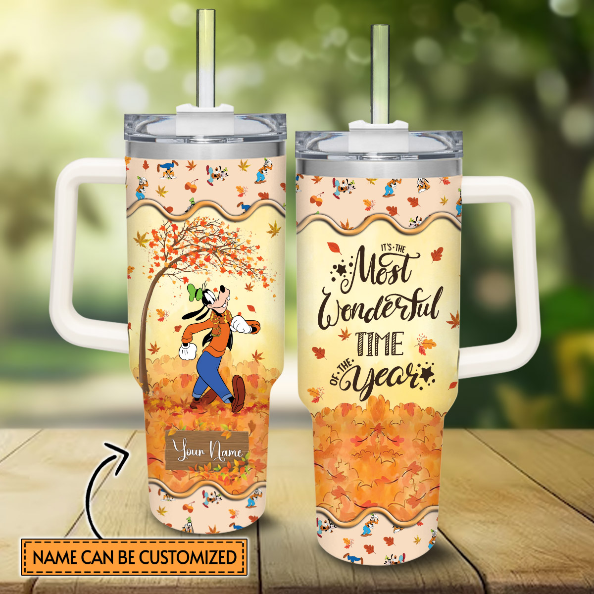 Goofy Mickey Mouse And Friends Cartoon Custom Stanley Cup 40 oz 30 oz Tumbler With HandleTVC2301817