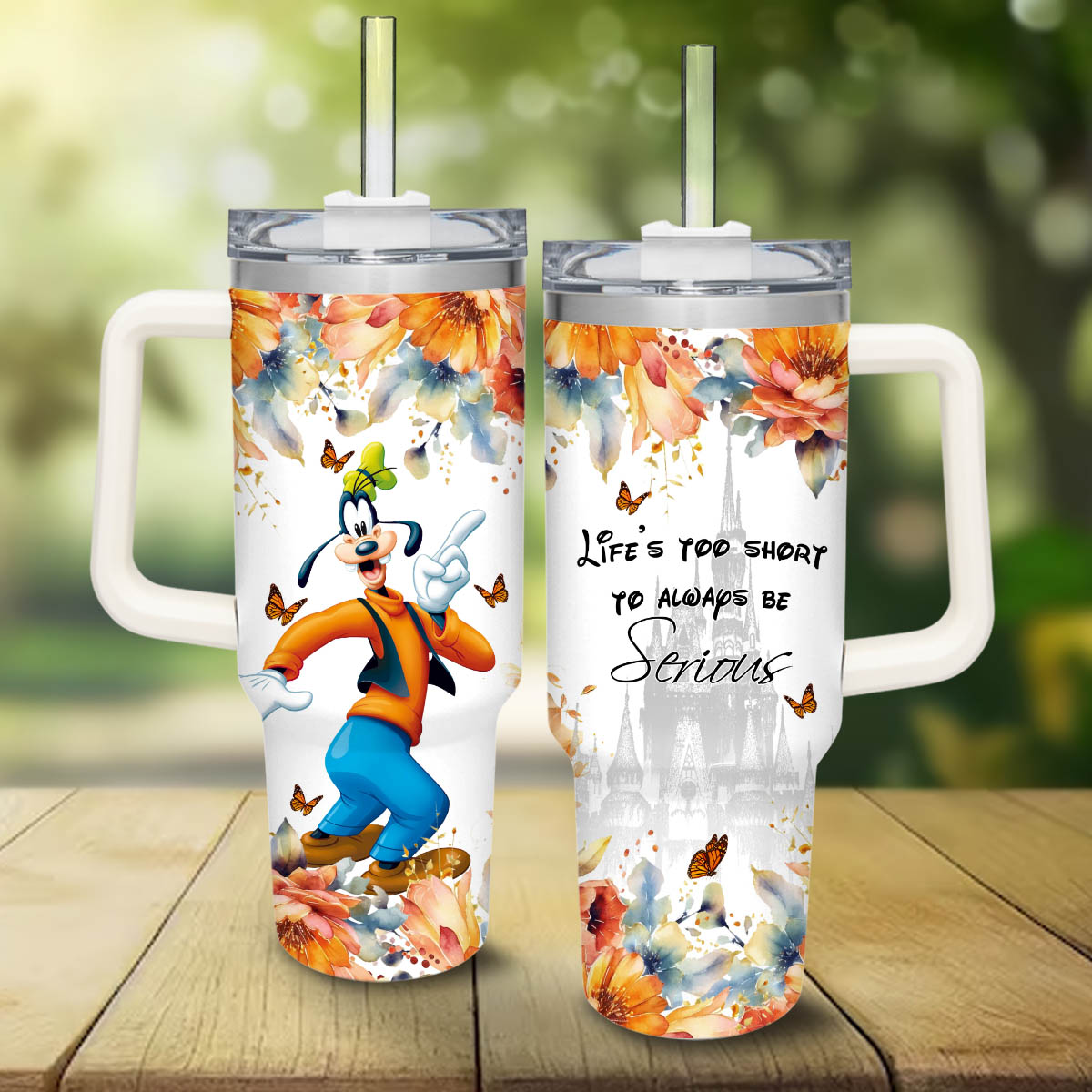 Goofy Mickey Mouse And Friends Cartoon Custom Stanley Cup 40 oz 30 oz Tumbler With HandleTVC2301829