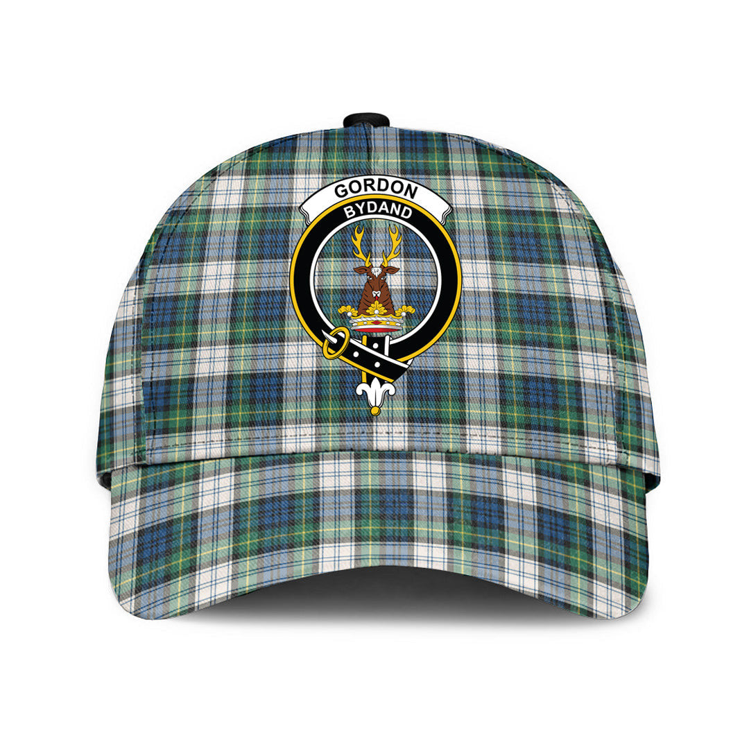 Gordon Dress Ancient Tartan Baseball Cap, Tartan Plaid Cap with Family Crest K23 Trucker Hats Custom Hats Gifts For Men & Women