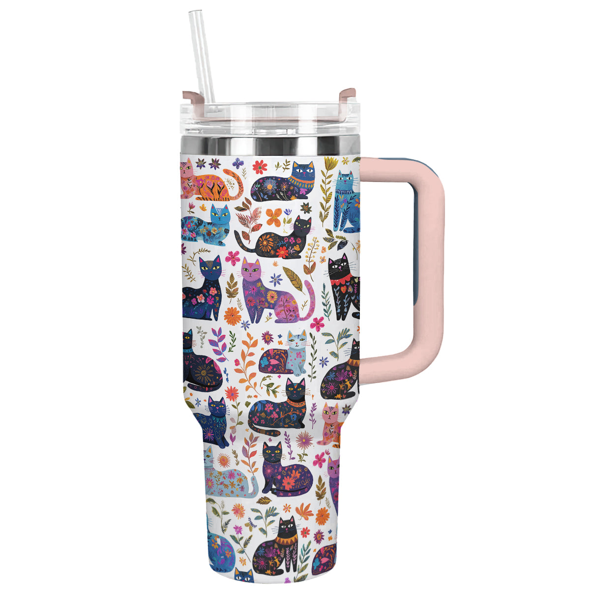 Gorgeous Cat Garden Custom Stanley Cup 40 oz 30 oz Tumbler With HandleTVC2301290